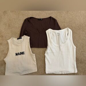3 piece bundle tops - PacSun - SHEIN